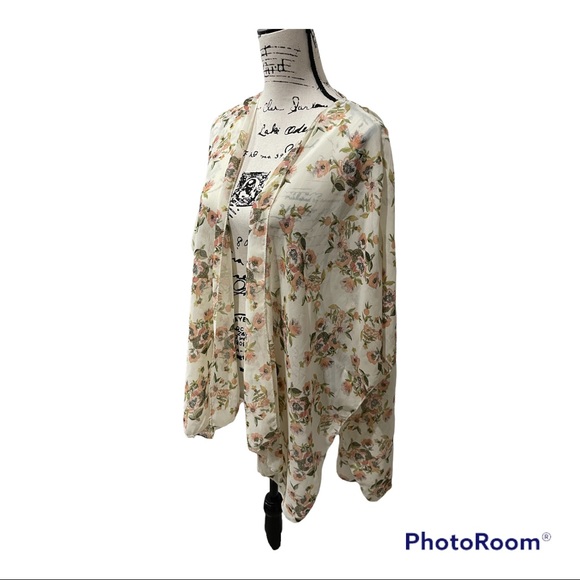 Floral Kamono Cover up 1x - Picture 2 of 2